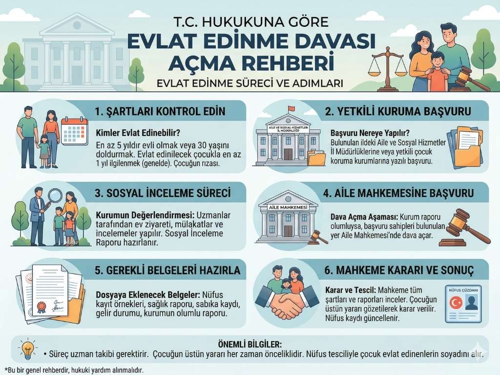 Evlat Edinme Davası Hakkında Tüm Detaylar Evlat Edinme Süreci